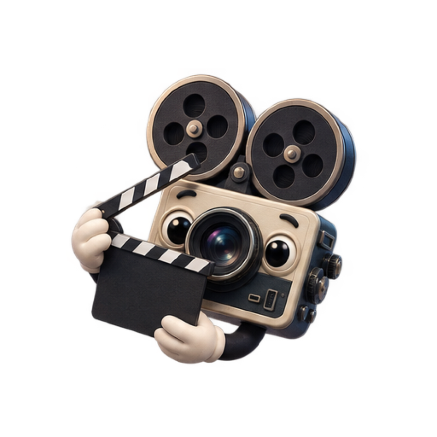 A reel being extended in The Director